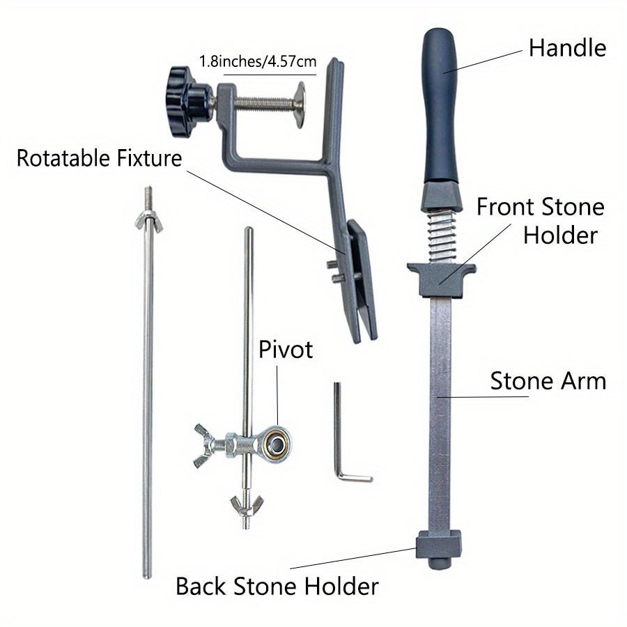 Olmos pichoqni qirqish uchun - Burchak statik, Oshxona maydalash tizimi uchun yog'och ishlash va qirqish asboblari