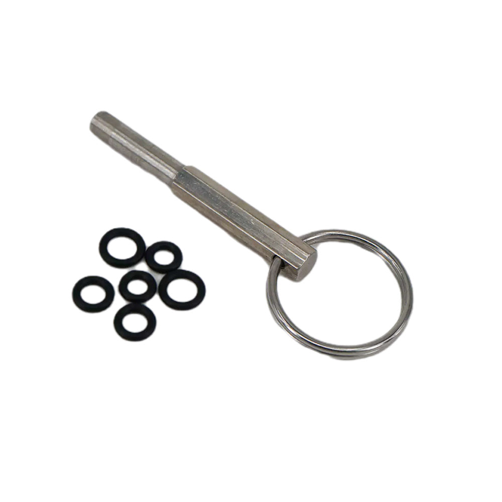 Kofe mashinasini ta'mirlash xizmati, Oval bosh vintlar uchun xavfsizlik asbobi kaliti bilan