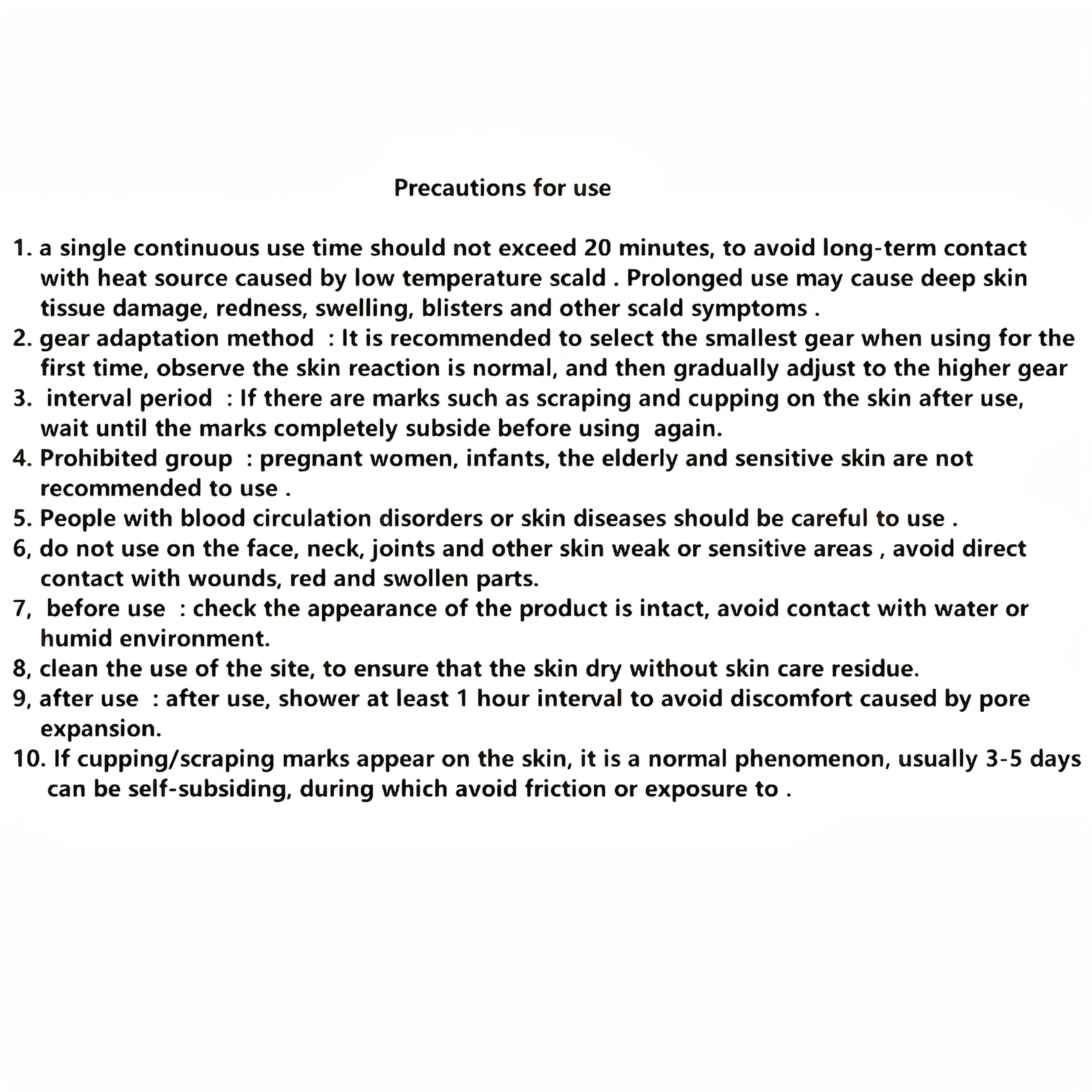 12 daraja intensivlik, LCD displey va sozlanadigan tezlik bilan quvvatlanadigan elektr vakuum massaj qiluvchi. Keksalar uchun ajoyib sovg'a.