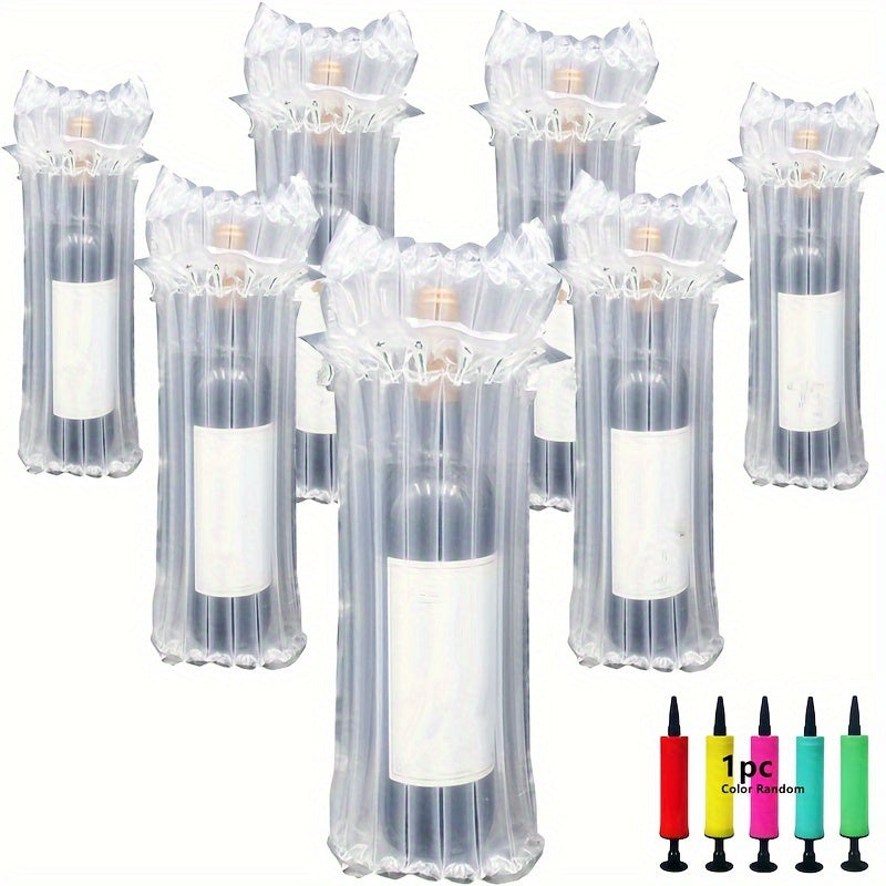 Inflatable Wine Bottle Protector Bags for Air Travel 5/10 Pack