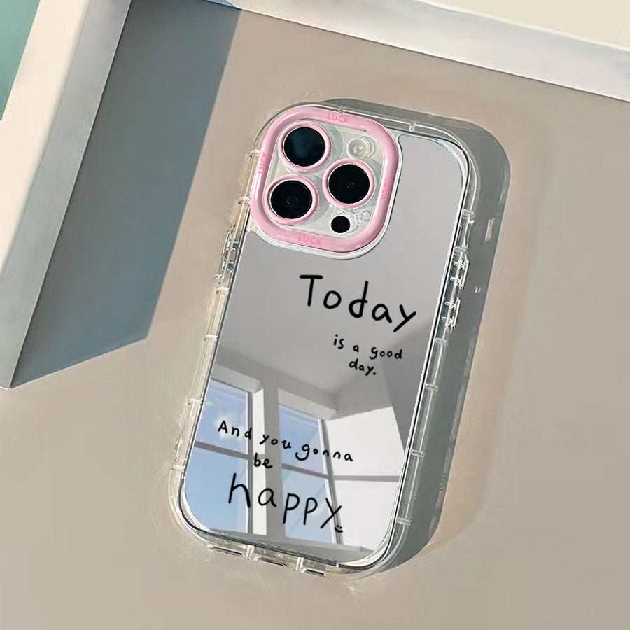 Mirror Finish TPU Phone Case Compatible with iPhone 7 8 11 12 13 14 15 16 X XR Xs Plus Max
