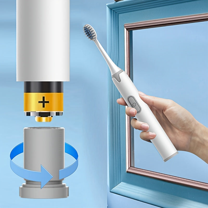 Electric Toothbrush for Adults IPX7 Waterproof with Soft Replaceable Heads