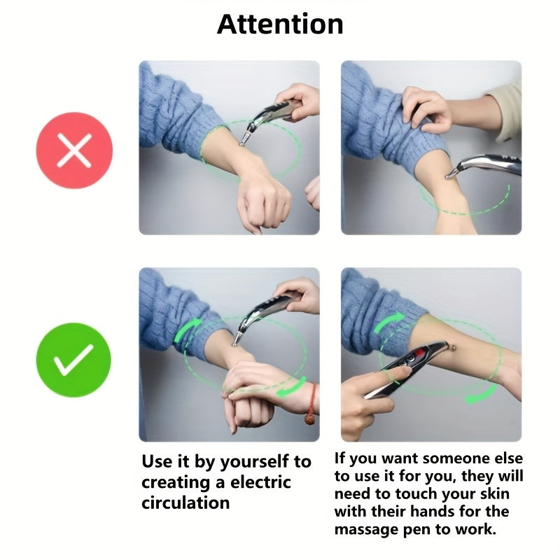 Portativ USB orqali zaryadlanadigan 7-IN-1 ko'p funksiyali massaj qalam va tayoq, 9 ta intensivlik darajalari va turli massaj boshliqlari bilan - keksa va do'stlar uchun mukammal sovg'a!