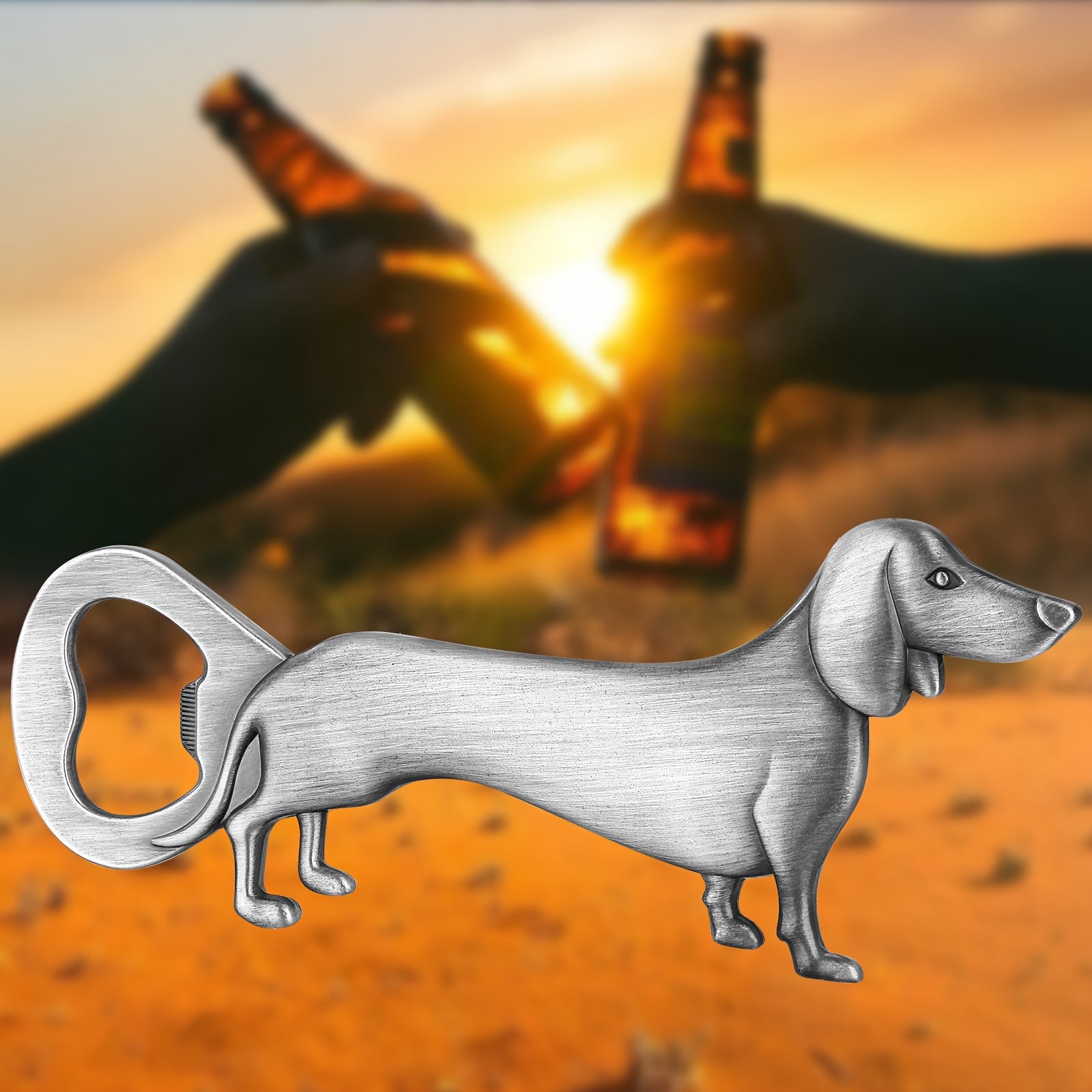 Sausage Dog Bottle Opener for Beer Wine Juice Bar Restaurant Home Bar