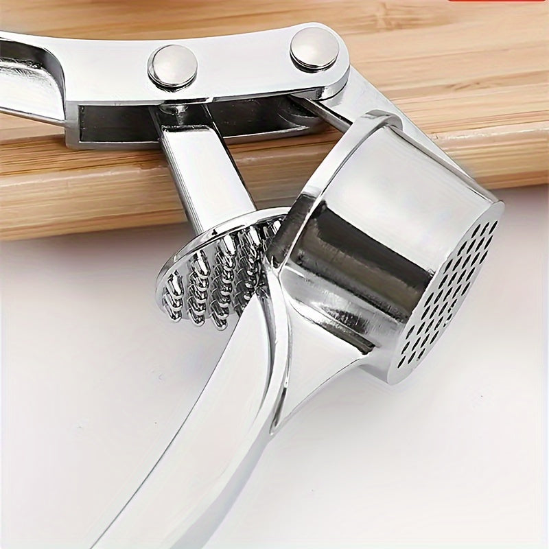 Multifunctional Stainless Steel Garlic Press and Mincer Kitchen Tool