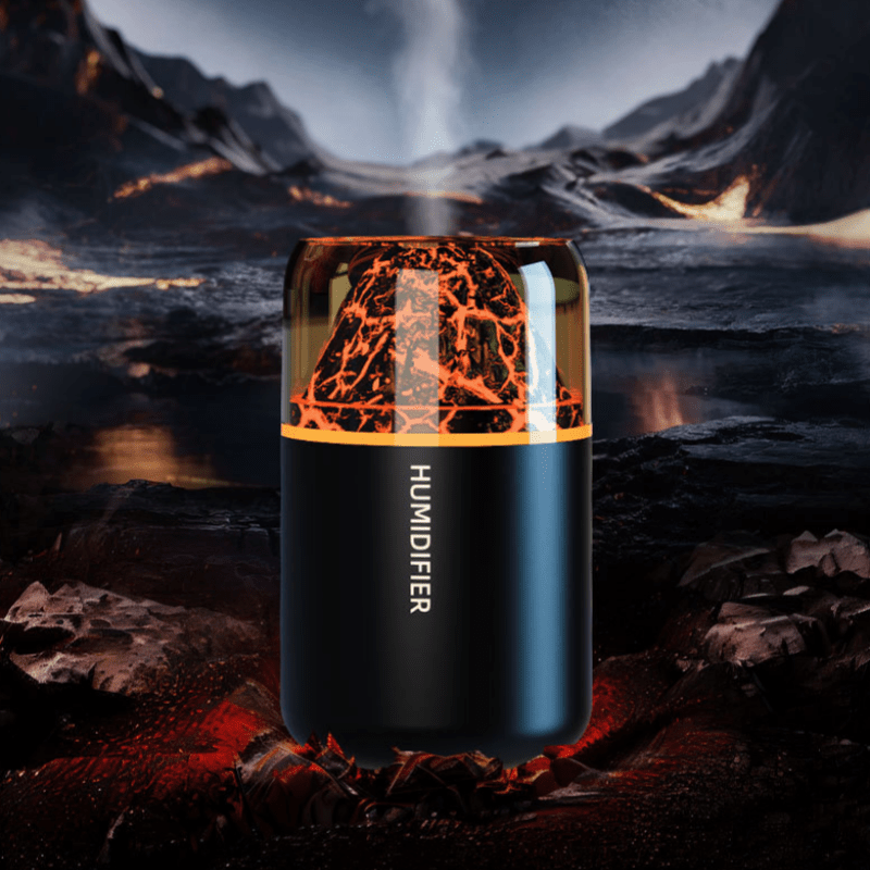 Large Mist 7-Color LED Humidifier for Home Office Car USB Quiet