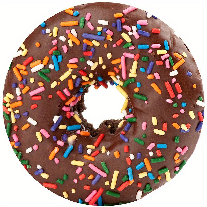 Round Flannel Throw Blanket for Couch Sofa Bed Camping Travel Soft Warm Multi-Purpose Gift