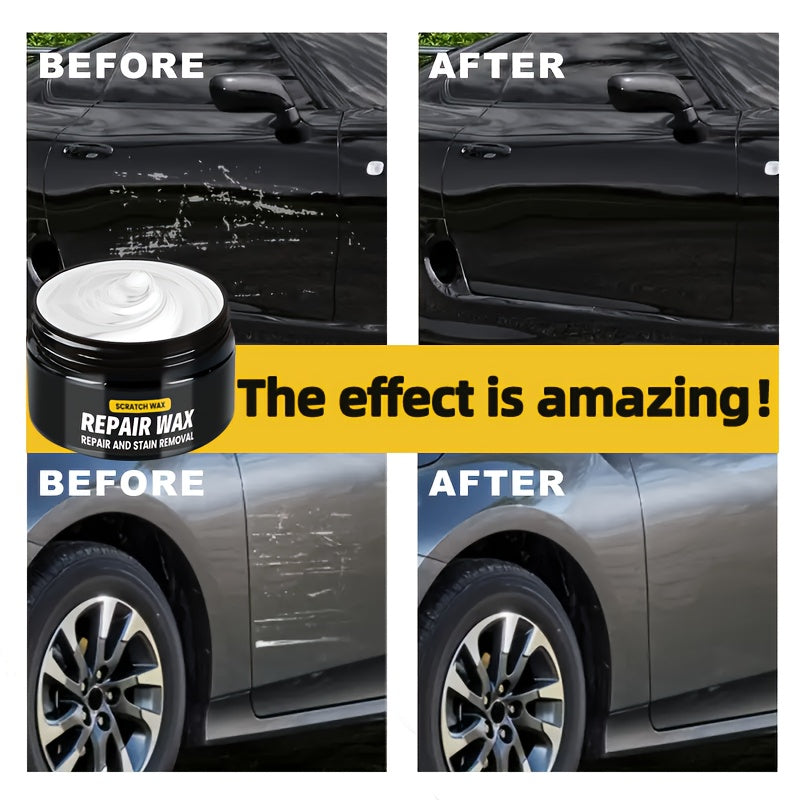 Car Scratch Repair Wax 80g Paint Polishing Glaze for All Vehicles