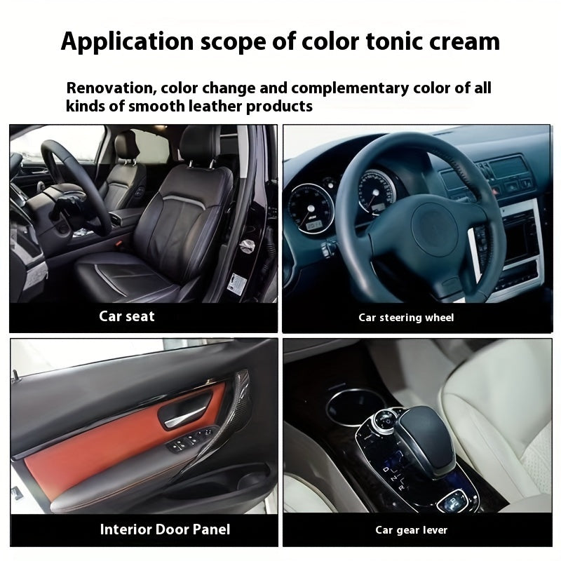 Leather Car Seat and Sofa Repair Kit for Cracks and Damage