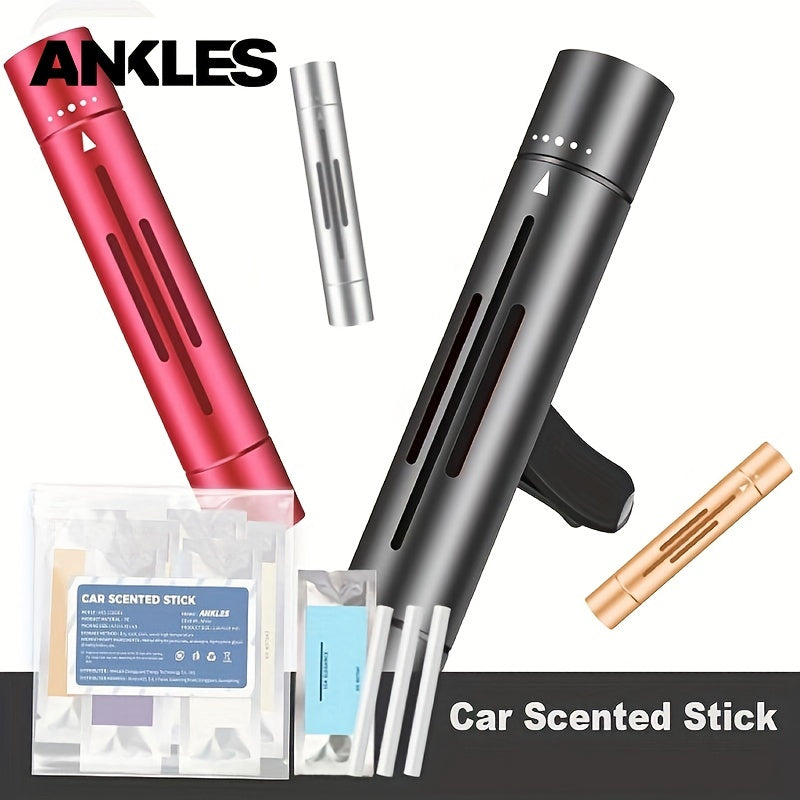 Комплект из 4 освежителей воздуха для автомобиля, палочки, диффузор эфирных масел, длительный аромат