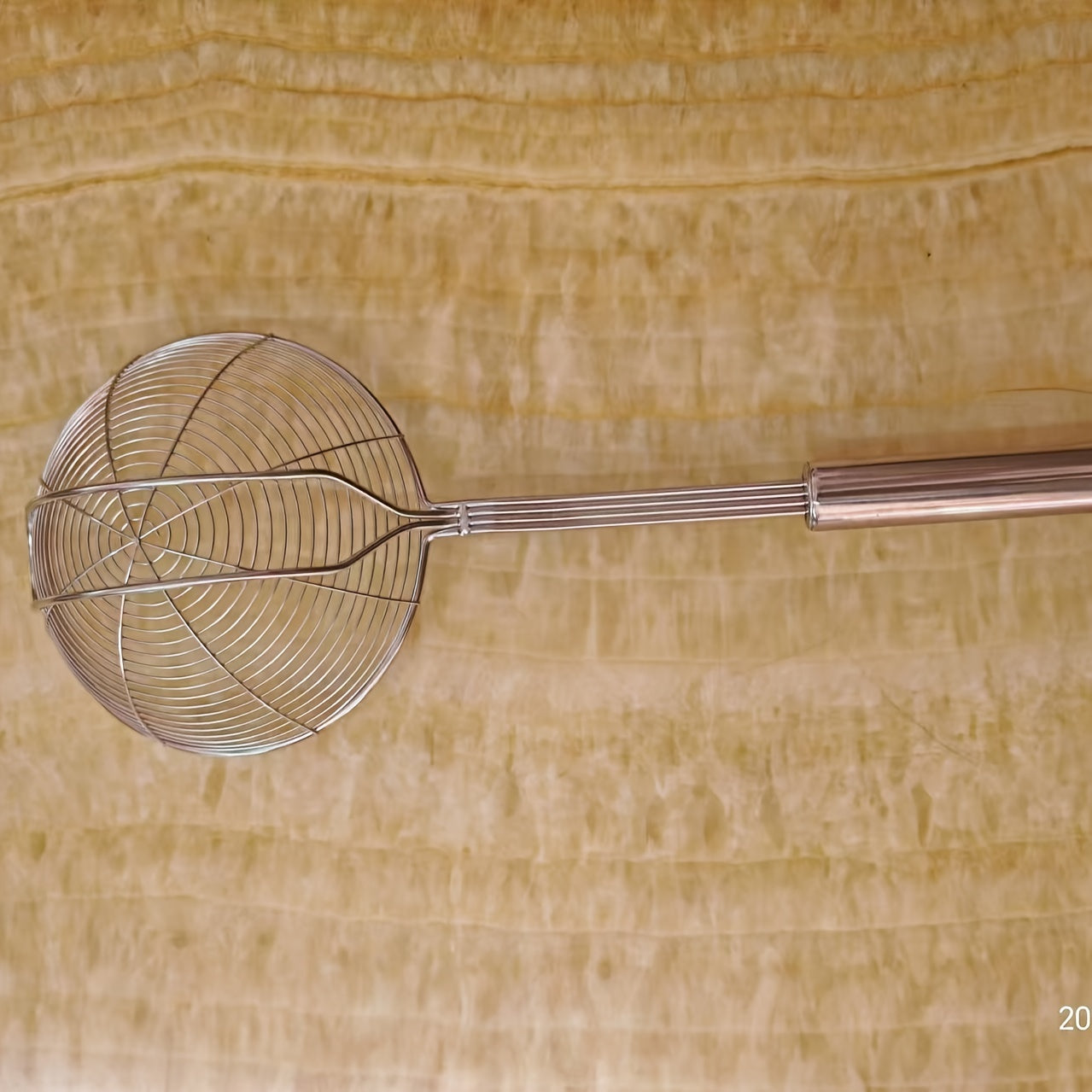 Долговечная нержавеющая стальная шумовка - надежная, сетчатая ложка для безопасного обращения с продуктами и подачи в кухне