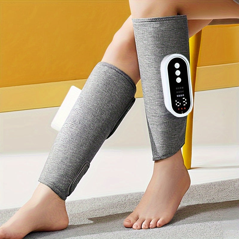 Calf Air Compression Massager with Heat 3 Modes Rechargeable Battery