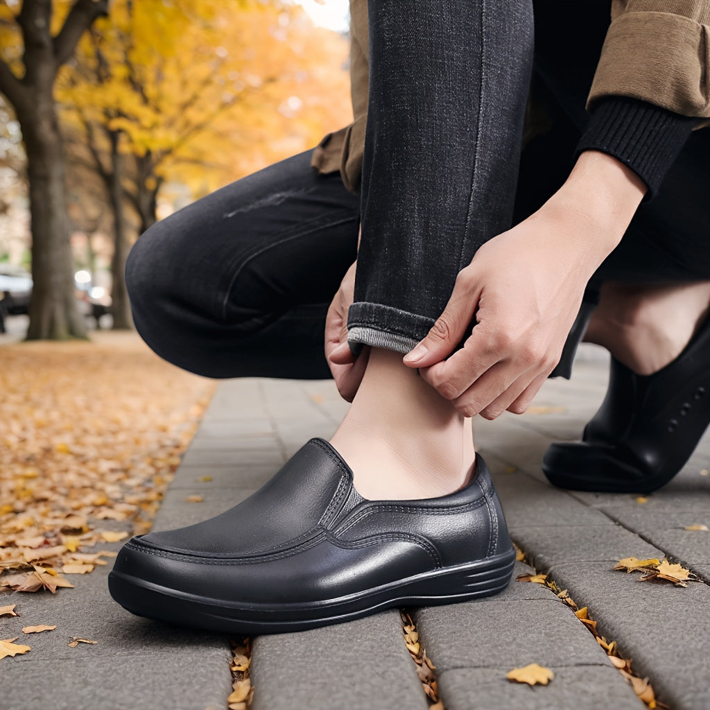 Men's Lightweight Non-Slip EVA Chef Shoes Casual Work Shoes for Kitchen and Daily Use