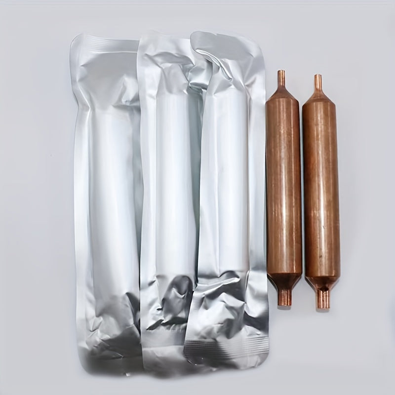 Metal sovutgichni quritish filtri - 5 ta almashtirish qismi va aksessuarlar to'plami. Universal mos keladi, elektr ta'minoti talab qilinmaydi. Toza mis materialidan tayyorlangan.