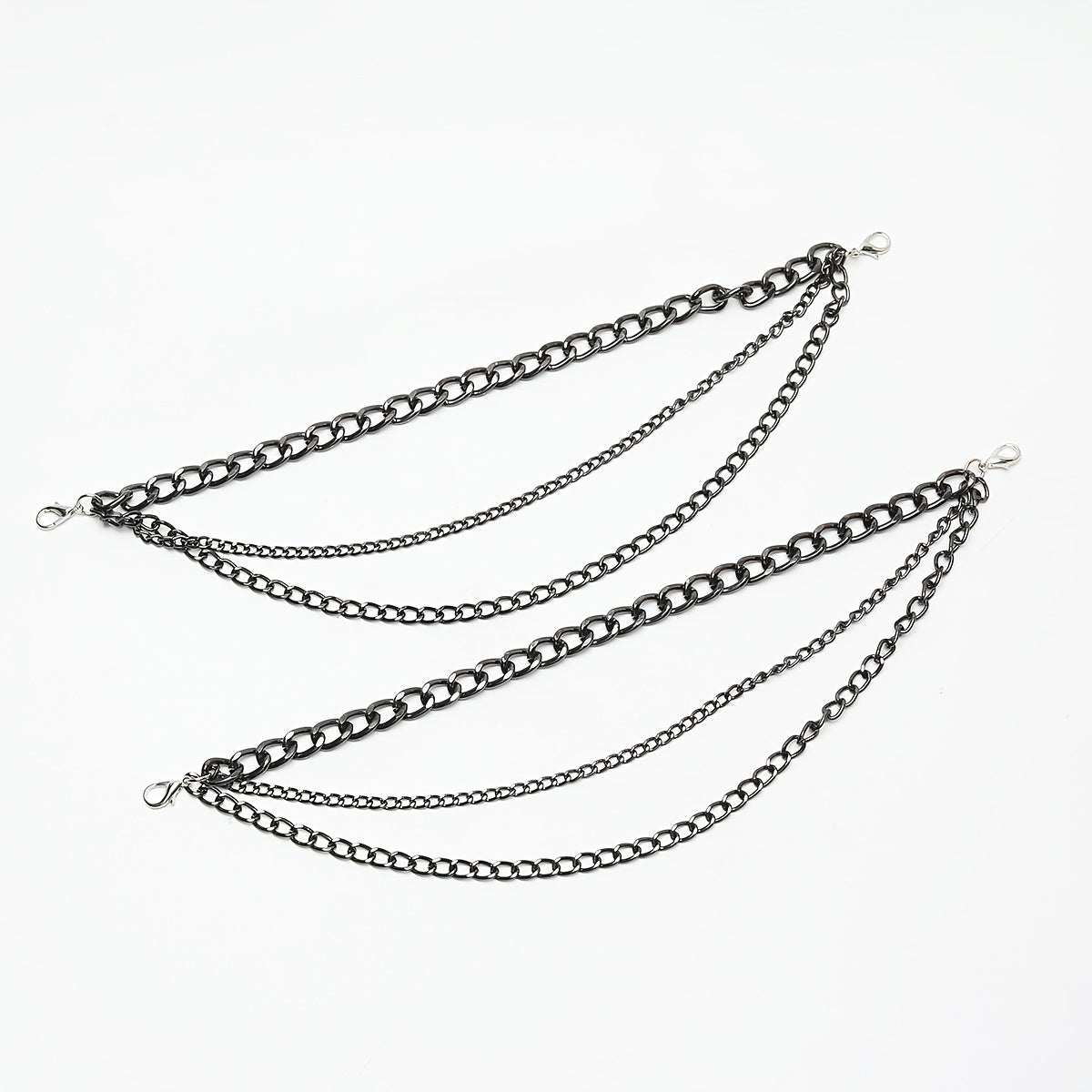 Women's Stainless Steel Chain Ankle Boot Accessories Decorative Jewelry Set