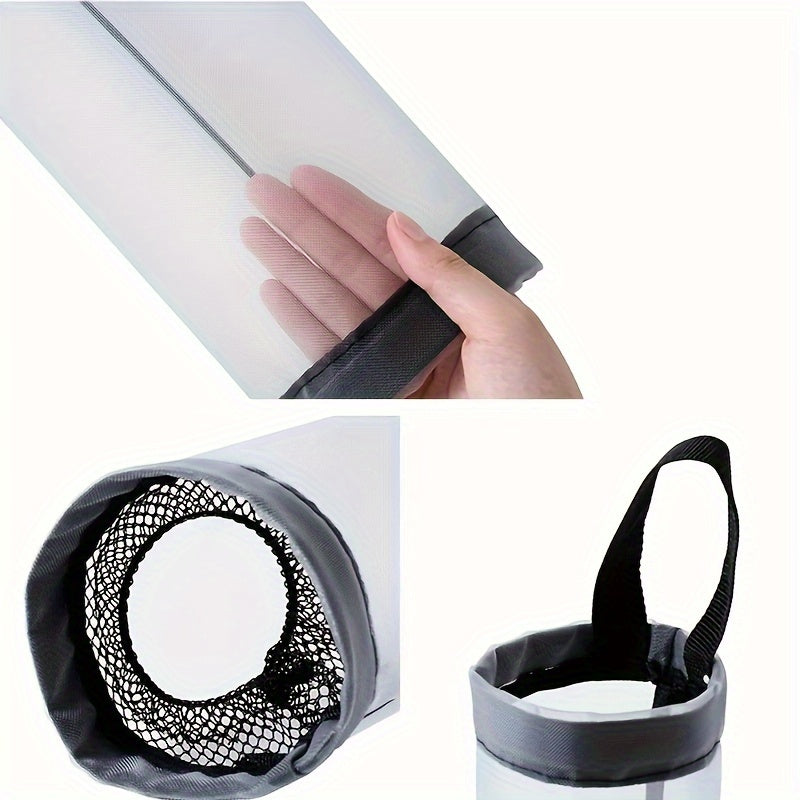 Wall-Mounted Kitchen Organizer for Trash Bag Storage and Dispensing Plastic Garbage Bag Holder