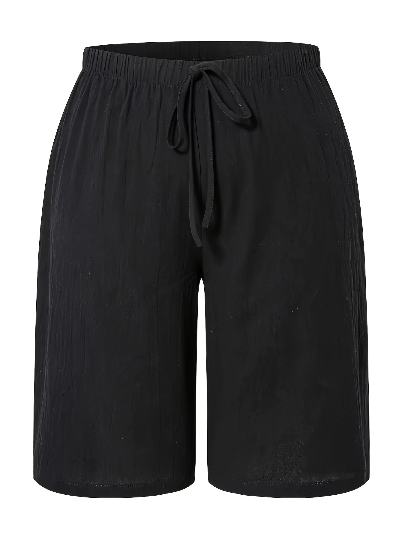 Girls Cotton Two-Piece Shorts Set with Adjustable Waist