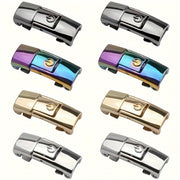 8PCS No-Tie Metal Shoelace Buckles for Sneakers, Running, Hiking Shoes