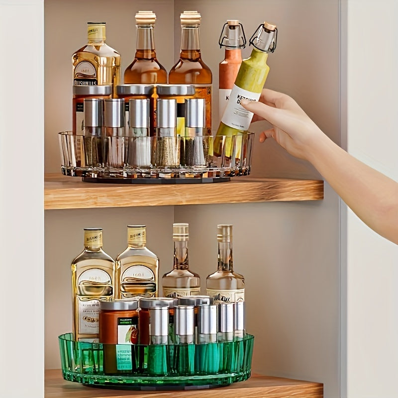 Rotating Jewelry and Spice Organizer for Kitchen and Bathroom Storage