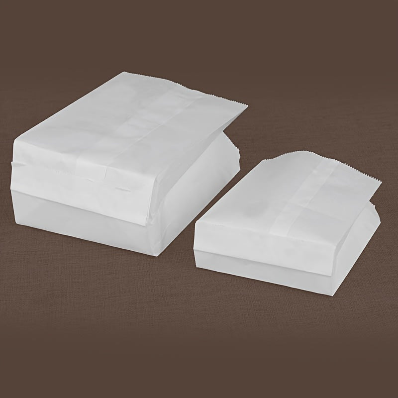 Bir martalik oziq-ovqat qadoqlash sumkallari 20/50 dona, yog'ga chidamli, olib ketish va oshxona uchun