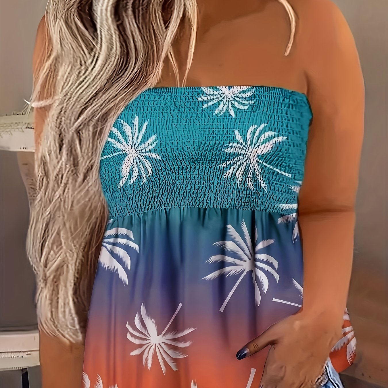 Vestido ajustado para mujer de talla grande en negro, talla verdadera