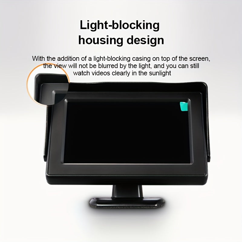 Car Mirror Camera for Cars In-Car Safety Monitor with Monitoring Camera