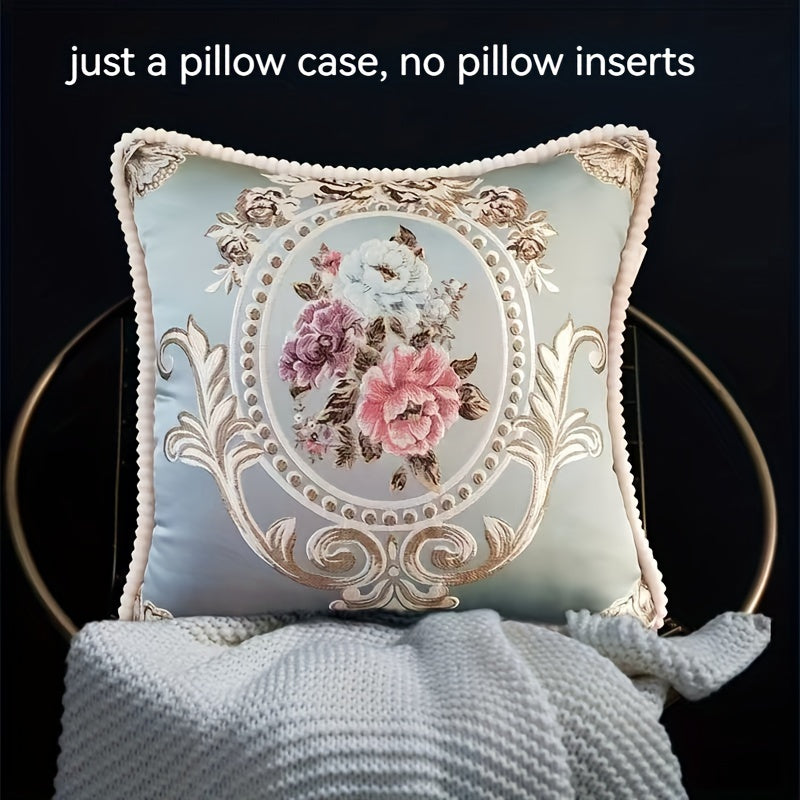 Высокоточная шенилловая европейская наволочка с жаккардовой вышивкой, подходящая для различных интерьеров, идеальна для домашнего декора.