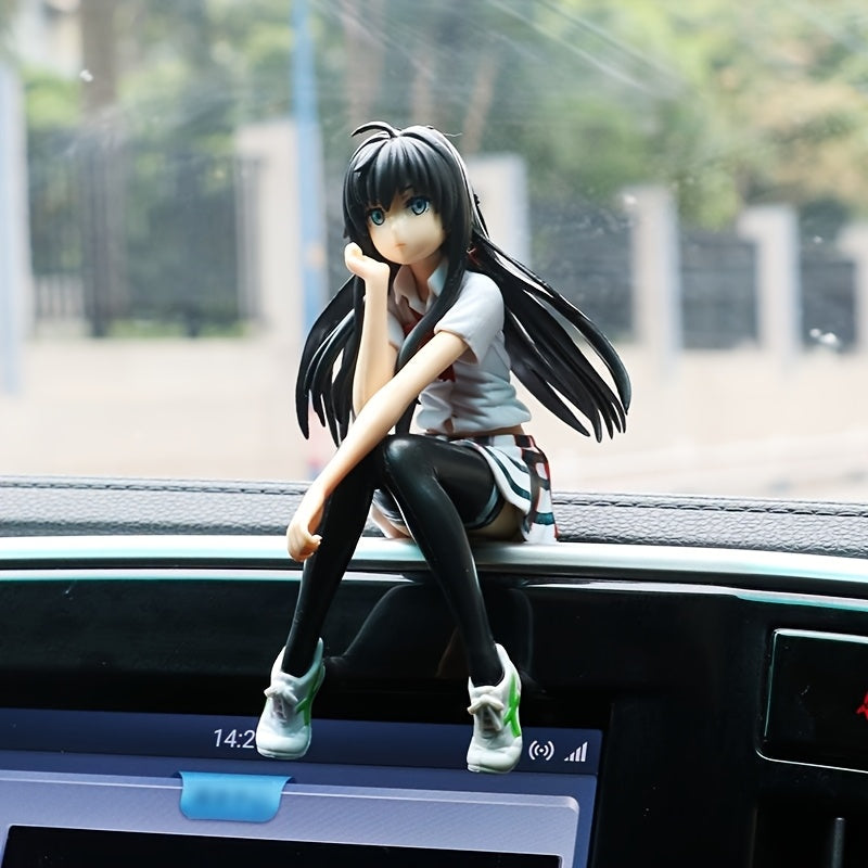 Qiz Anime Qiz Statuyasi PVC Karta Personaj Figuriya Ko‘rgazma uchun