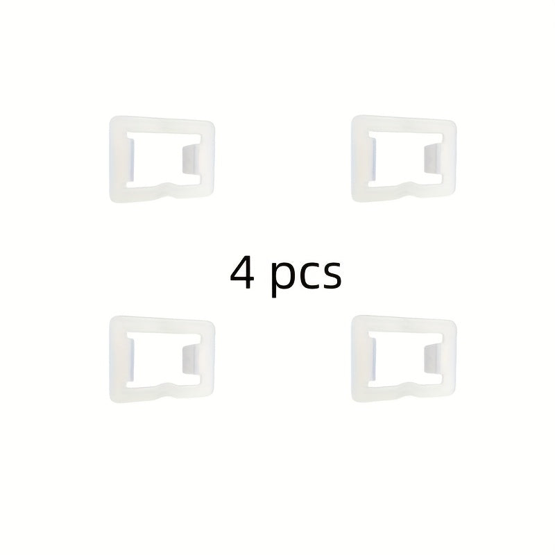 4/8pcs Wall Outlet Stabilizer Non-Electric Plastic Fire-Resistant Anti-Fall Outlet Fixer