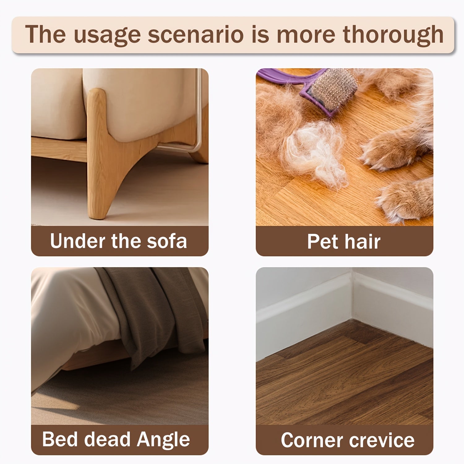 Беспроводной вакуумный швабра с 3-скоростным режимом для эффективной уборки в различных условиях, легкий и удобный в использовании.