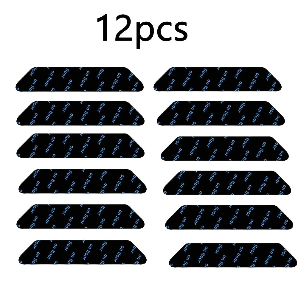 Carpet Mats Set of 12 24 or 36 Anti-Slip Reusable Washable for Hardwood Floors