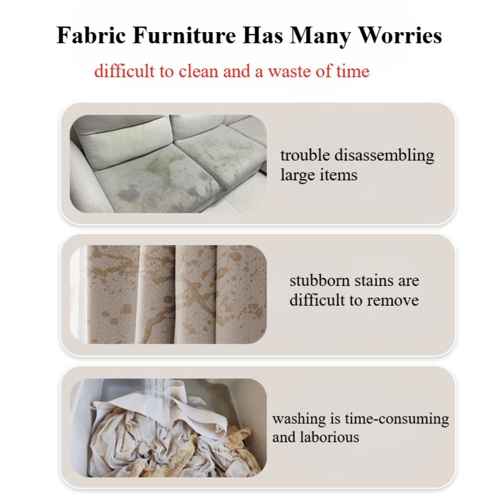 H4Cacle Matras Divan Qoplamasi - Kiyimlar, Gilamlar, Pardalar uchun Barcha Bitta Dog'larni O'chiruvchi - Suv Talab Qilmaydi, Chuqur Tozalash Yechimi, Matolar uchun Yumshoq, Divanlar uchun Samarali Dog'larni O'chiruvchi