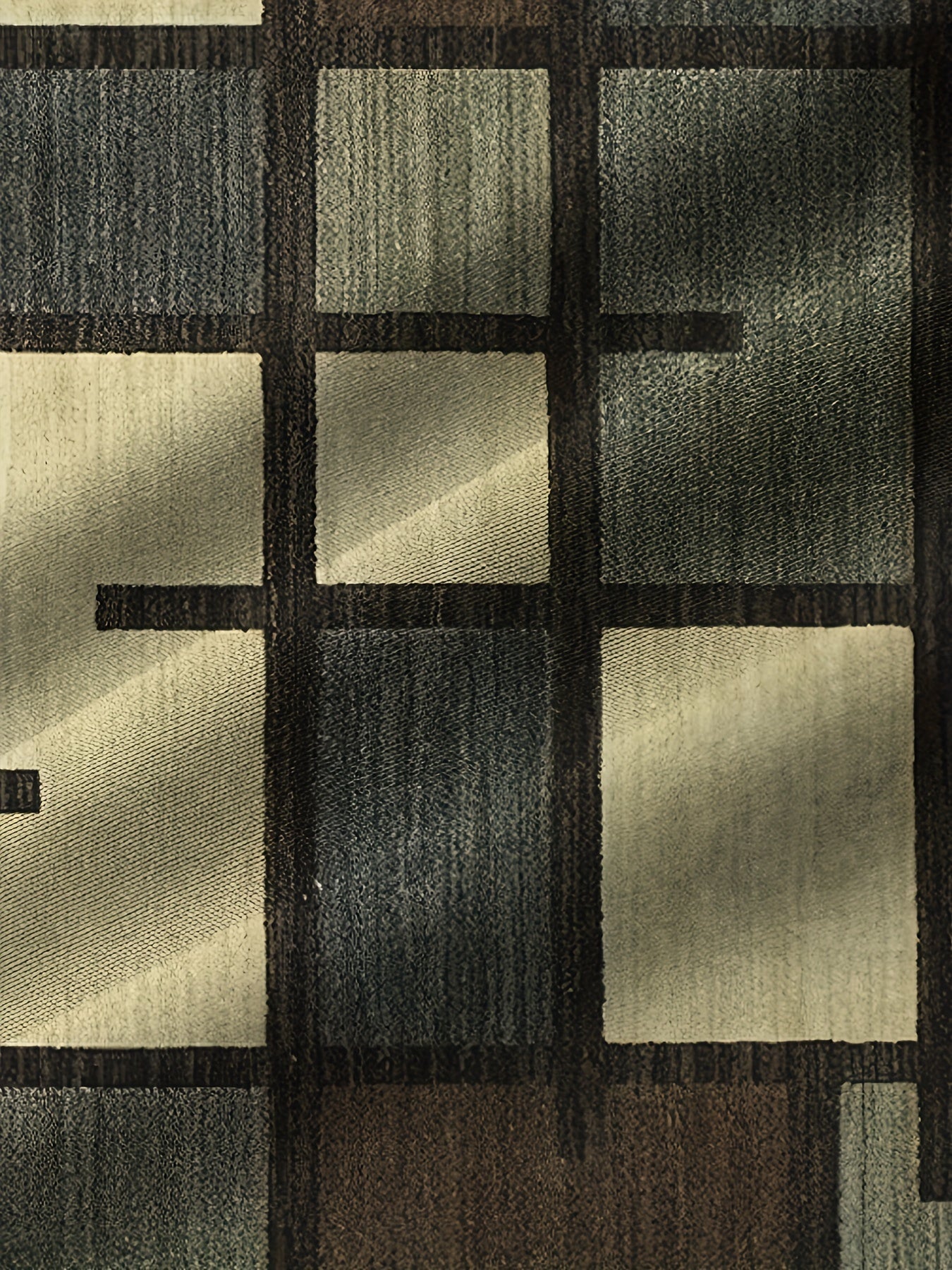 Erkaklar uchun Retro Geometrik Rangli Blok 3D Bosma Tugmachali Ko'ylak - Qisqa Yeng, Polyester, Yozgi Tasodifiy Kiymish, Yashil, Bej va Jigarrang Ranglarda, Ko'krak Cho'ntagi Dizayni, Mashinada Yuvish Mumkin, KATTA O'lcham.