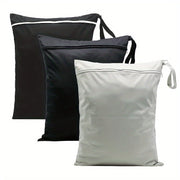 Suv o'tkazmaydigan almashtirish sumkasi pampers, siydik yostiqlari, sport, suzish va nam buyumlar uchun - yuvilishi mumkin va quruq ham, nam ham foydalanish uchun mos.