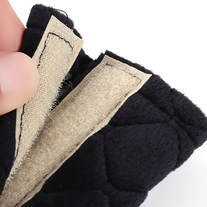 Car Seat Belt Cover Plush Shoulder Protector Auto Interior Accessories