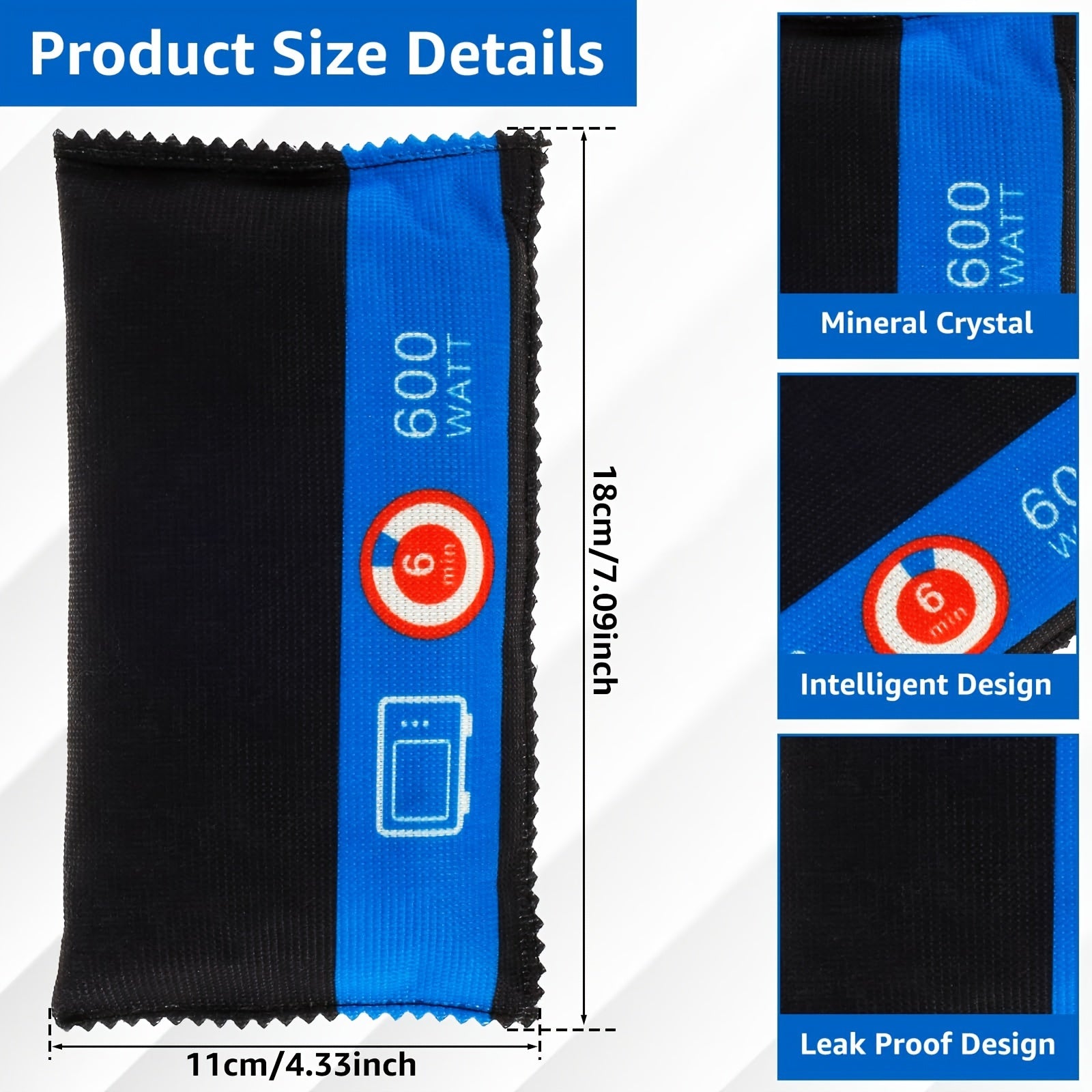 400g Qayta ishlatiladigan Silikon Namlikni boshqarish uchun avtomobillar, yelkanlar uchun