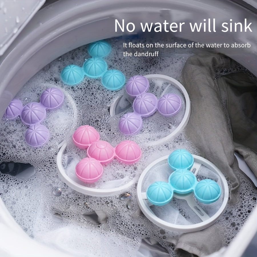 2pcs Laundry Filter Bags MeshLint Catcher for Washing Machine Pet Hair