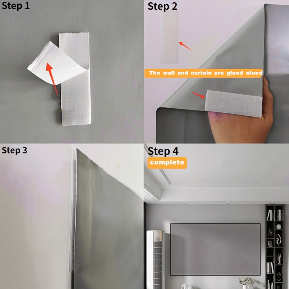 4K Анти-световой проекционный экран 16:9 отражающая ткань 152,4/203,2/254 см