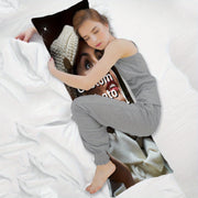 Maxsus anime va hayvonlar uchun uzun tanali yostiq qopqog'i 50.8x137.16 sm yumshoq plush sovg'a