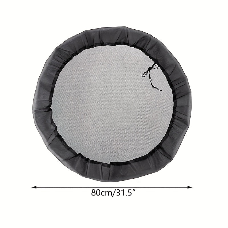 Регулируемая сетчатая крышка для бочки для дождевой воды с шнурком для сбора дождевой воды на улице