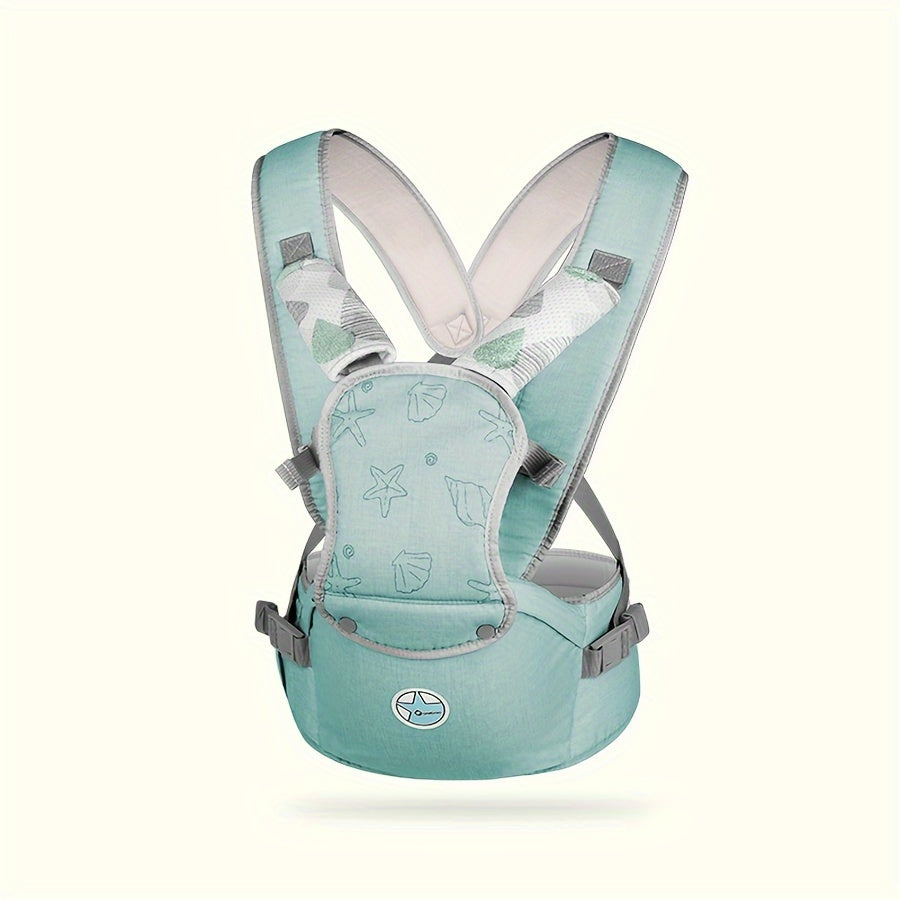Lightweight Baby Carrier Sling for All Seasons Front and Back Seat for Ages 3+