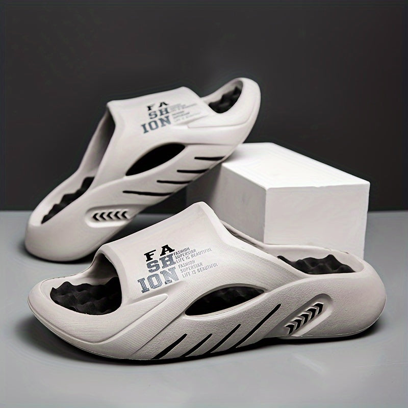 Men's EVA Slides Breathable Non-Slip Open Toe Casual Outdoor Sandals