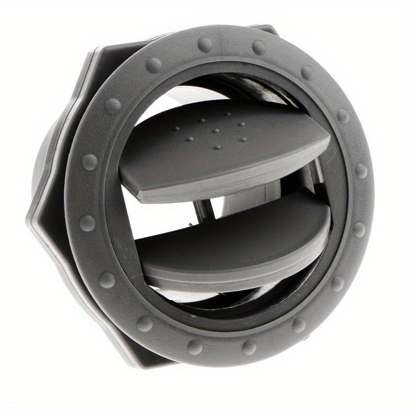 Grey ABS Round Air Vent for RV Trailer Yacht Roof 60mm Installation Hole