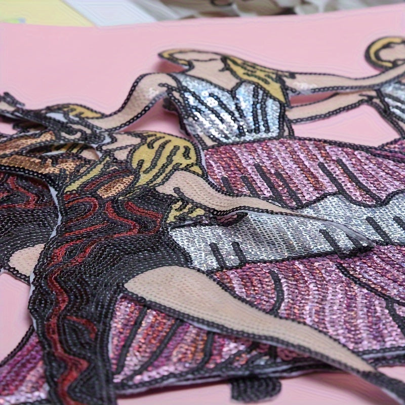 Set of 2 Elegant Black and Lavender Dress Pin Badges for Women