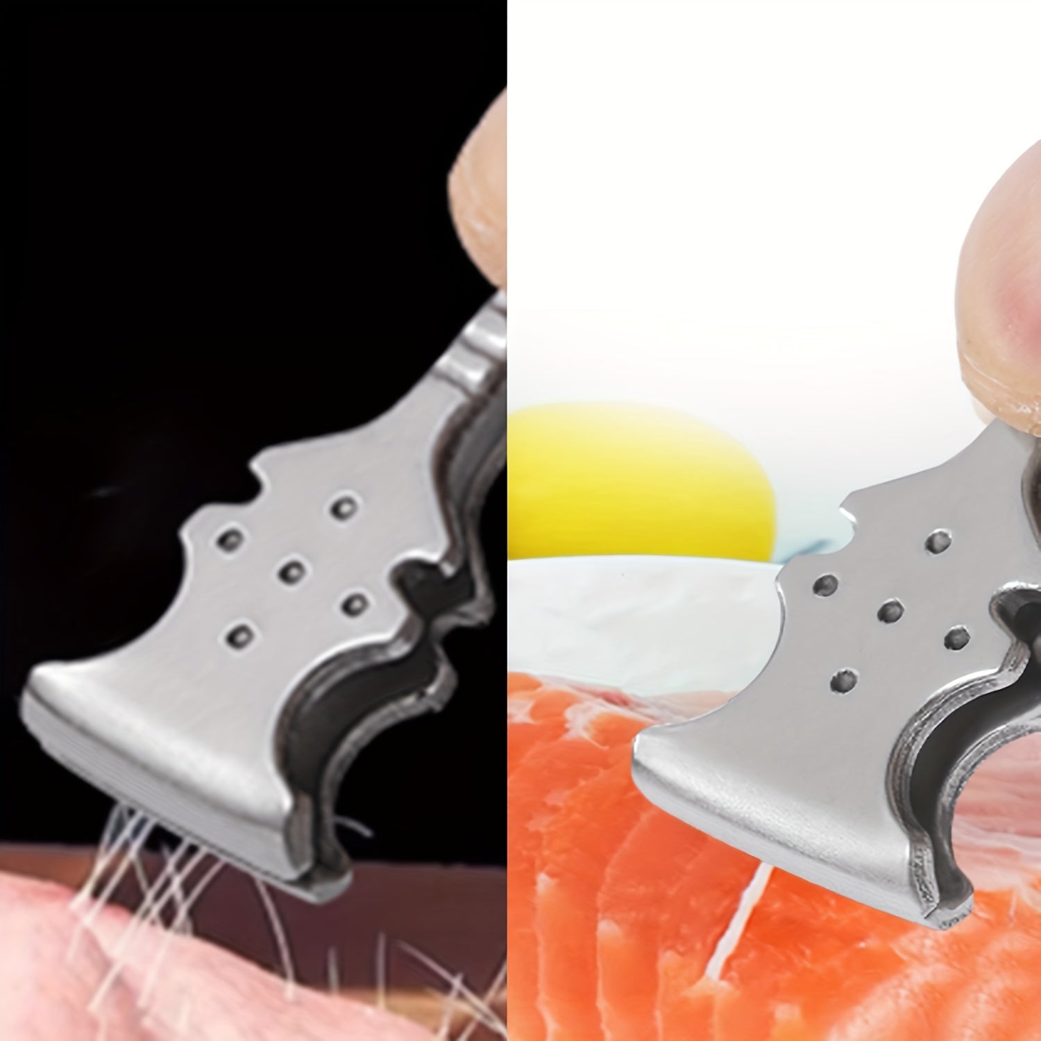 Unisex Stainless Steel Eyebrow & Beard Tweezers Hair Removal Tool