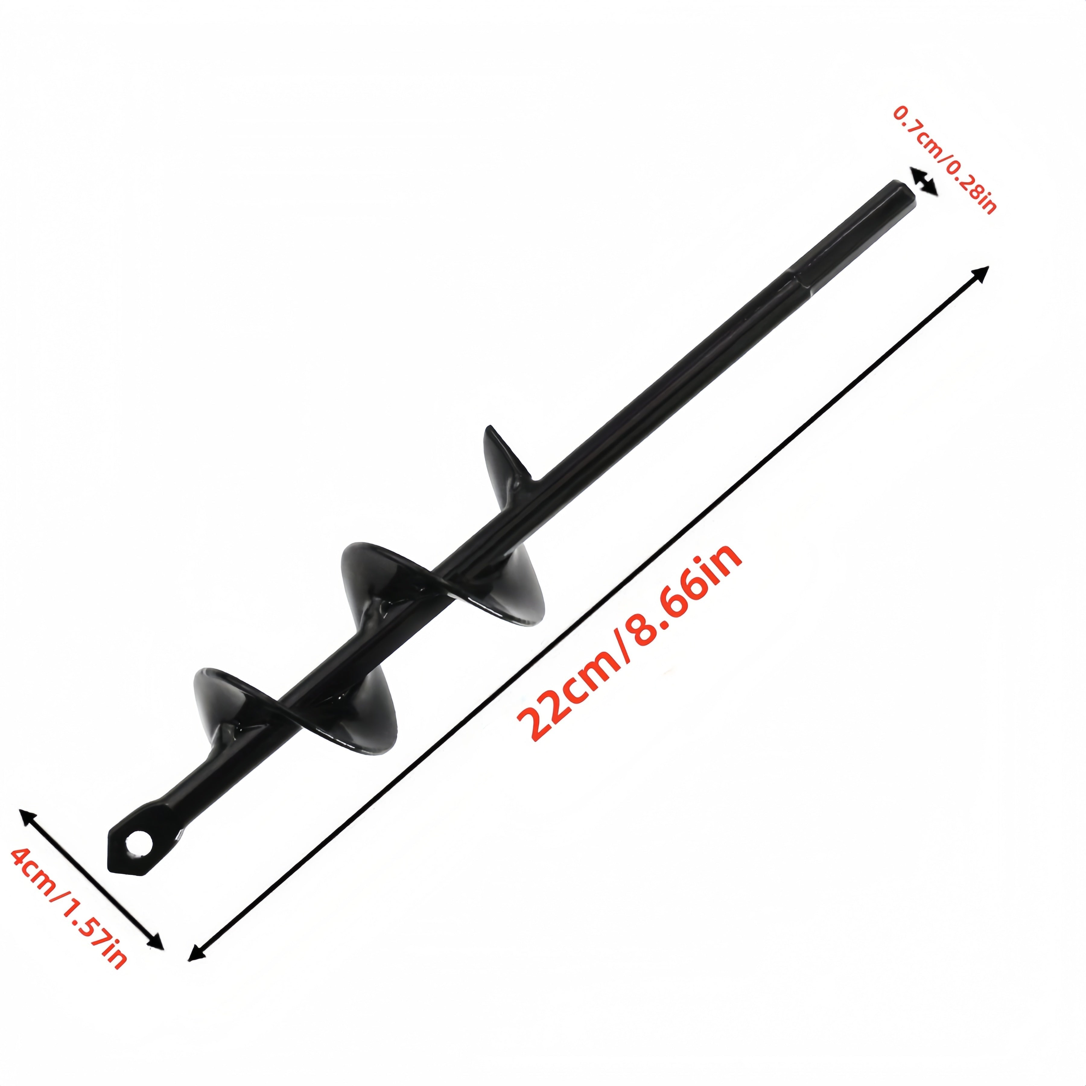 Garden Drill Bit for Planting, Soil Loosening, Gardening Tool