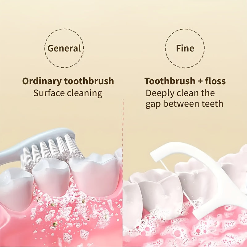 50/150 Pieces Dental Flossers Deep Cleaning Oral Care Portable Hygienic Floss