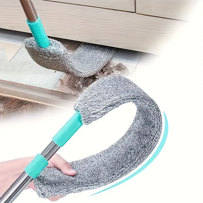 Microfiber Extendable Duster Set tozalash choʻpchi va crevice asbobini oʻz ichiga oladi, elektriksiz hoʻl/quruq foydalanish uchun metall tutqich bilan taʼminlangan. Yashash xonasi, yotoqxona, oshxona, bogʻ va polni tozalash uchun mukammal.