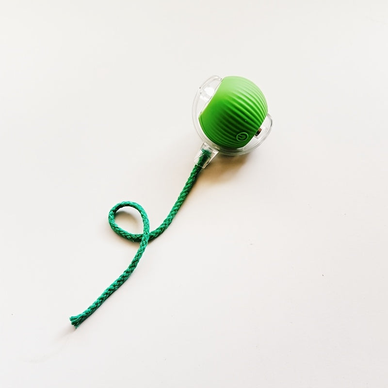 Pelota de juguete interactiva recargable por USB para gatos y perros