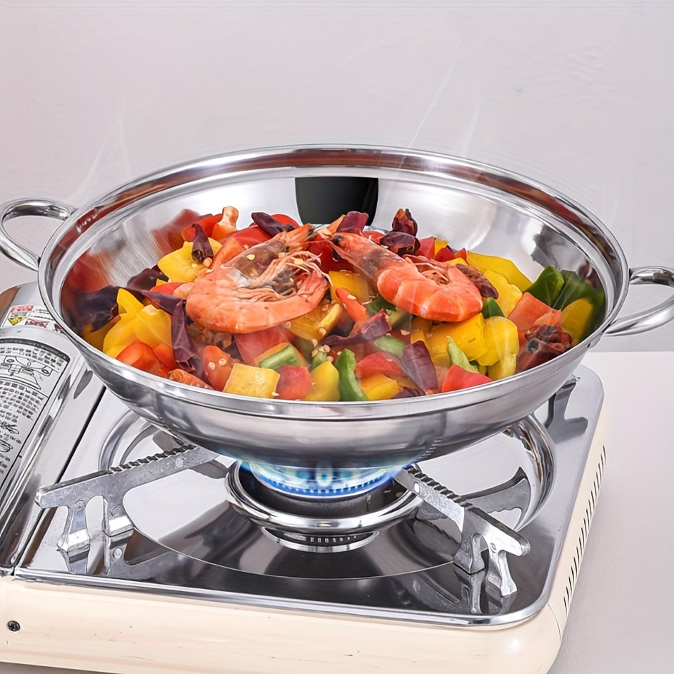 Stainless Steel Hot Pot and Sauté Pan Set, Durable, Versatile Cooking Tools